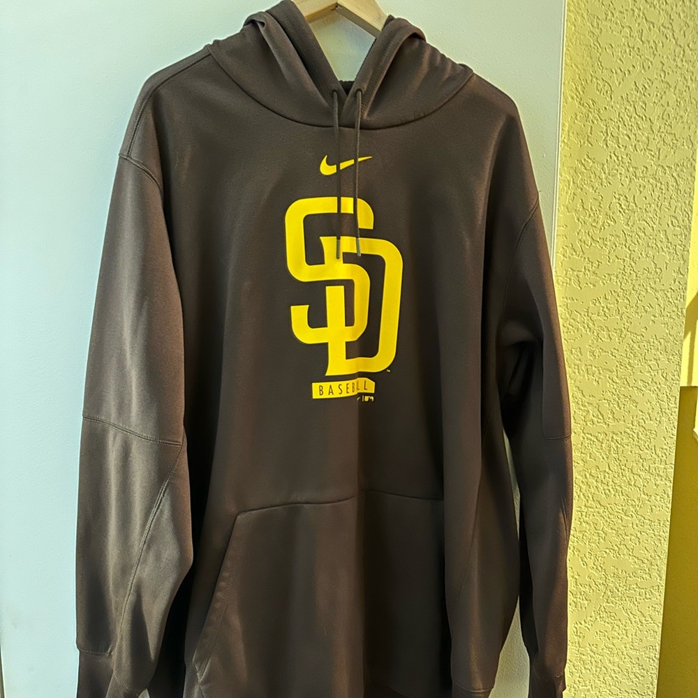 Padres Nike brown hoodie